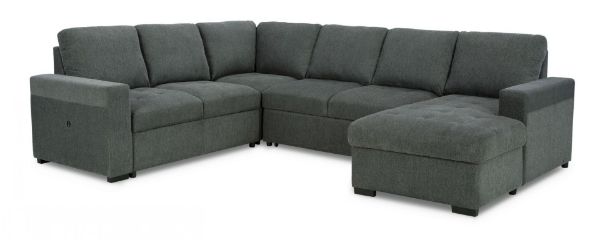 Picture of Millcoe 3-Piece Sectional with Pop Up Bed