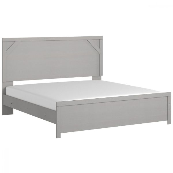 Picture of COTTONBURG KING PANEL BED