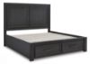 Picture of Foyland California King Panel Storage Bed