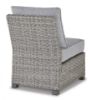 Picture of Naples Beach Armless Chair with Cushion