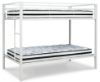 Picture of Broshard Twin/Twin Metal Bunk Bed White