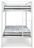 Picture of Broshard Twin/Twin Metal Bunk Bed White