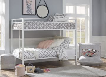 Picture of Twin/Twin Metal Bunk Bed