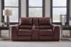 Picture of Alessandro Power Reclining Loveseat with Console