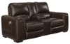 Picture of Alessandro Power Reclining Loveseat with Console