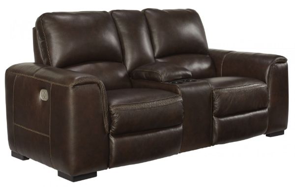 Picture of Alessandro Power Reclining Loveseat with Console