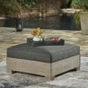 Picture of Citrine Park Outdoor Ottoman with Cushion