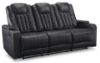 Picture of Center Point Reclining Sofa with Drop Down Table