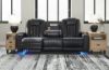 Picture of Center Point Reclining Sofa with Drop Down Table