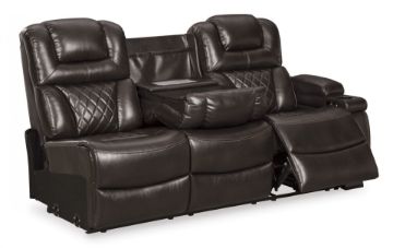 Picture of Warnerton RAF Power Reclining Sofa with Console