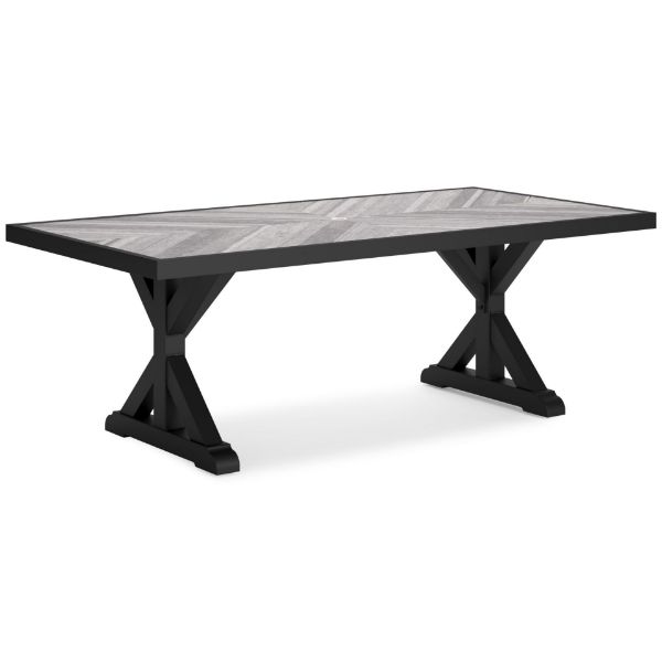Picture of Beachcroft Outdoor RECT Dining Table w/UMB OPT