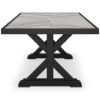 Picture of Beachcroft Outdoor RECT Dining Table w/UMB OPT