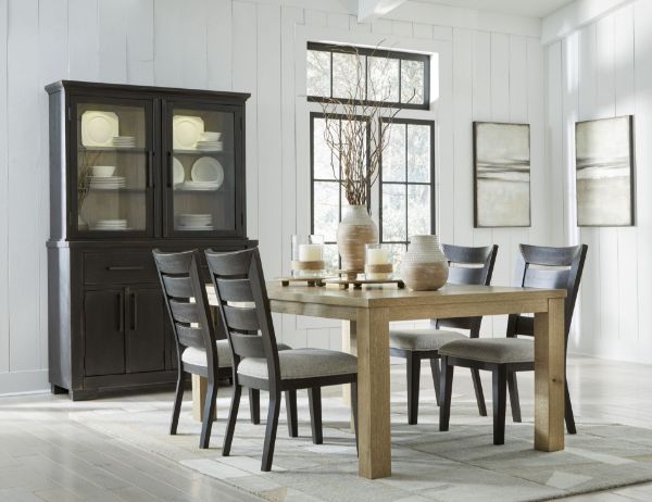 Picture of GALLIDEN 5PC DINING SET-BLACK