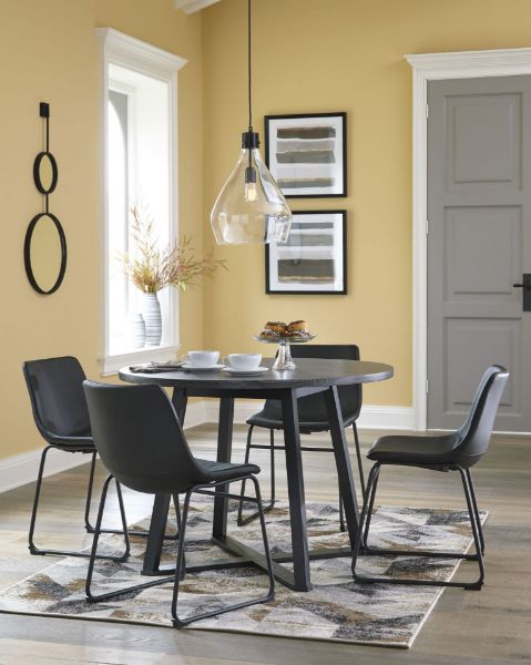 Picture of CENTIAR 5 PC  DINING SET BLK