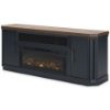Picture of LANDOCKEN TV STAND W/ FIREPLACE LOGS