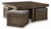 Picture of BOARDERNEST COFFEE TABLE WITH 4 STOOLS