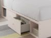 Picture of WISTENPINE TWIN STORAGE BED W/TWO DRAWERS