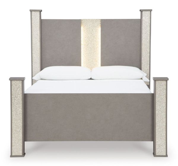 Picture of SURANCHA 6PC QUEEN POSTER BEDROOM