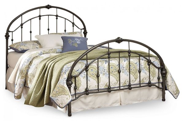 Picture of NASHBURG QN METAL BED BRONZE