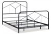 Picture of NASHBURG QUEEN METAL BED MATTE BLACK