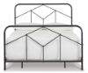 Picture of NASHBURG QUEEN METAL BED MATTE BLACK