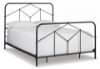 Picture of NASHBURG QUEEN METAL BED MATTE BLACK