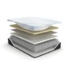 Picture of MILLENNIUM CUSHION FIRM GEL MEMORY FOAM HYBRID CALIFORNIA KING MATTRESS