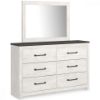 Picture of GERRIDAN 6PC QN PANEL W/ LIGHTS BEDROOM