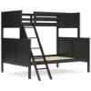 Picture of NEXTONFORT TW/FULL BLK BUNK BED