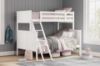Picture of NEXTONFORT TW/FULL WHT BUNK BED