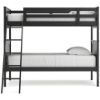 Picture of NEXTONFORT TW/TW BLK BUNK BED