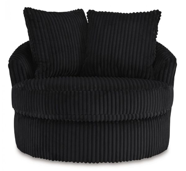 Picture of GRAMWELL OVERSIZED SWIVEL ACCENT CHAIR