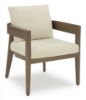 Picture of SERENE BAY OUTDOOR DINING ARM CHAIR WITH CUSHION