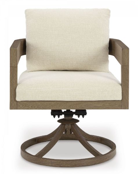 Picture of SERENE BAY OUTDOOR SWIVEL DINING CHAIR WITH CUSHION