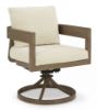 Picture of SERENE BAY OUTDOOR SWIVEL DINING CHAIR WITH CUSHION