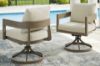 Picture of SERENE BAY OUTDOOR SWIVEL DINING CHAIR WITH CUSHION