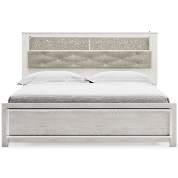 Picture of ALTYRA KING UPH PANEL BOOKCASE BED