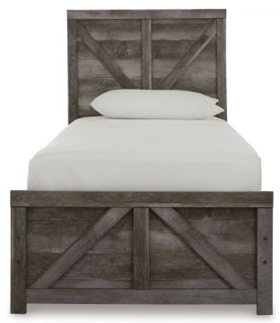 Picture of WYNNLOW TWIN CROSSBUCK PANEL HDBD/FTBD