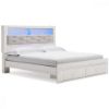 Picture of ALTYRA KING UPH BOOKCASE BED W/ STOR