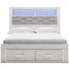 Picture of ALTYRA QUEEN UPH BOOKCASE BED W/ STOR