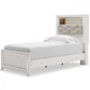 Picture of ALTYRA TWIN UPH PANEL BOOKCASE BED