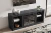 Picture of CAYBERRY TV STAND W/FP GLASS