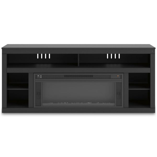 Picture of CAYBERRY TV STAND W/FP GLASS