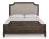 Picture of VERAMOND KING/CALIFORNIA KING UPHOLSTERED HEADBOARD/FOOTBOARD/SLATS