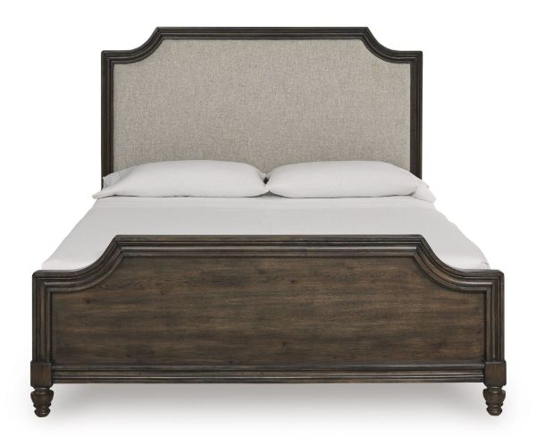 Picture of VERAMOND KING/CALIFORNIA KING UPHOLSTERED HEADBOARD/FOOTBOARD/SLATS