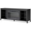 Picture of CAYBERRY 60" TV STAND WITH ELECTRIC FIREPLACE