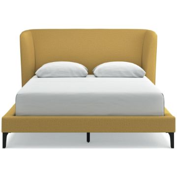 Picture of MALOKEN QUEEN UPHOLSTERED BED WITH ROLL SLATS