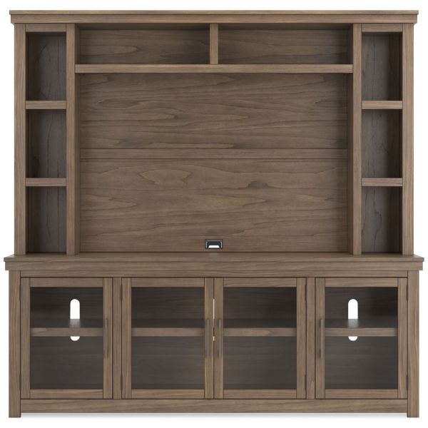 Picture of BOARDERNEST 85" TV STAND W/ HUTCH