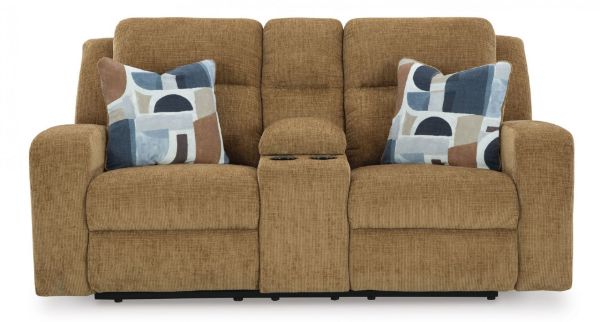 Picture of KANLOW RECLINING LOVESEAT WITH CONSOLE