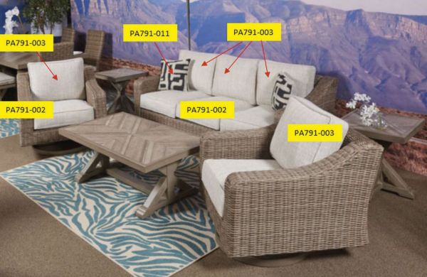 Picture of Beachcroft Back Cushion